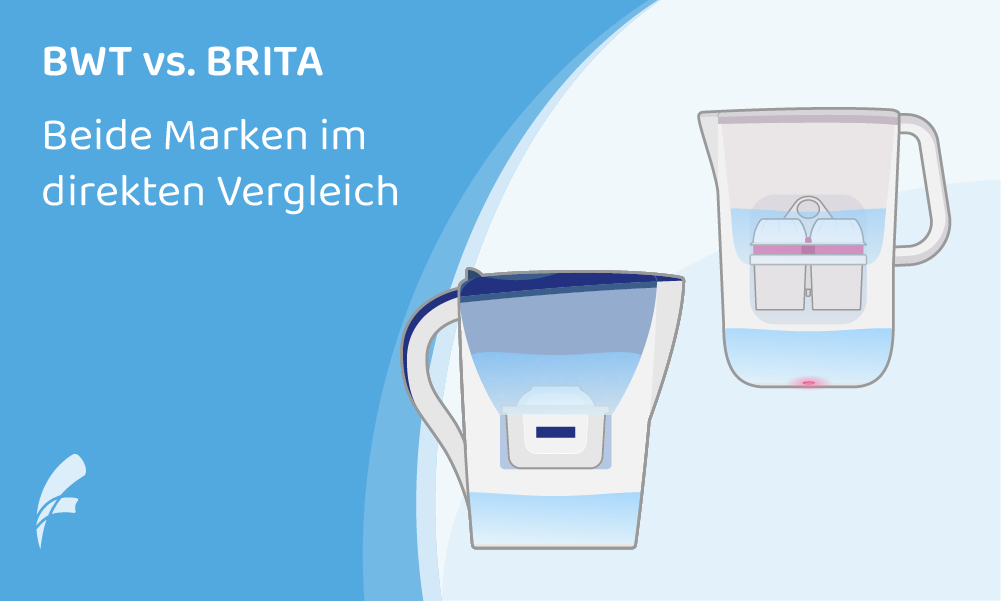 BWT oder BRITA Wasser­fil­ter: Der direk­te Vergleich